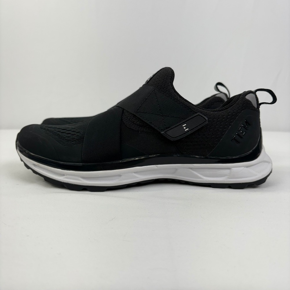 TIEM Women's Slipstream Black Indoor Cycling Shoes SPD Cleat Compatible Size 7.5